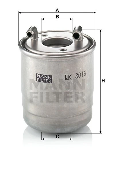 Palivový filter MANN FILTER WK 8016 x