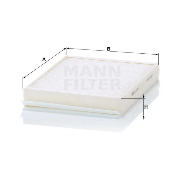 Kabínový filter MANN FILTER CU 25 027
