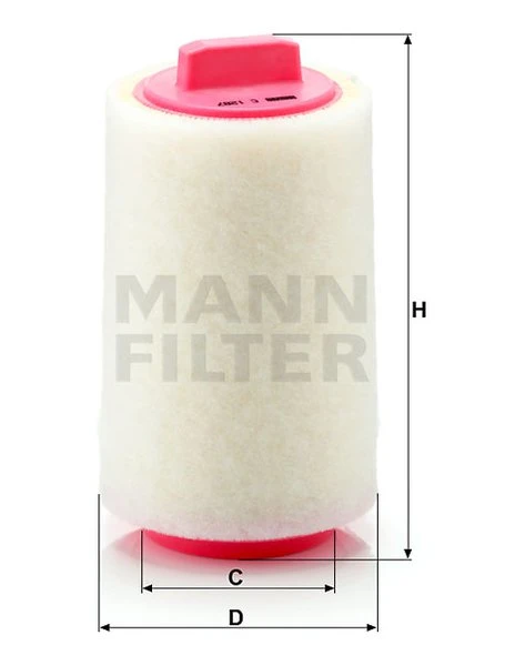 Vzduchový filter MANN FILTER C 1287