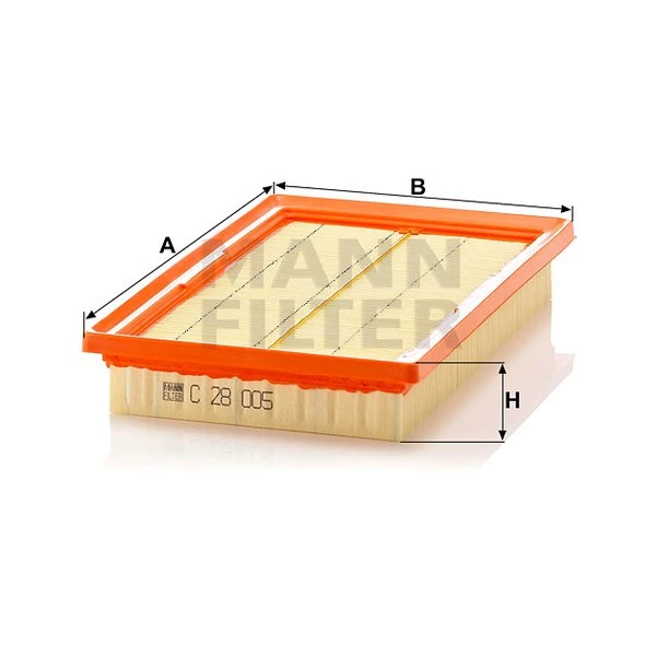Vzduchový filter MANN FILTER C 28 005