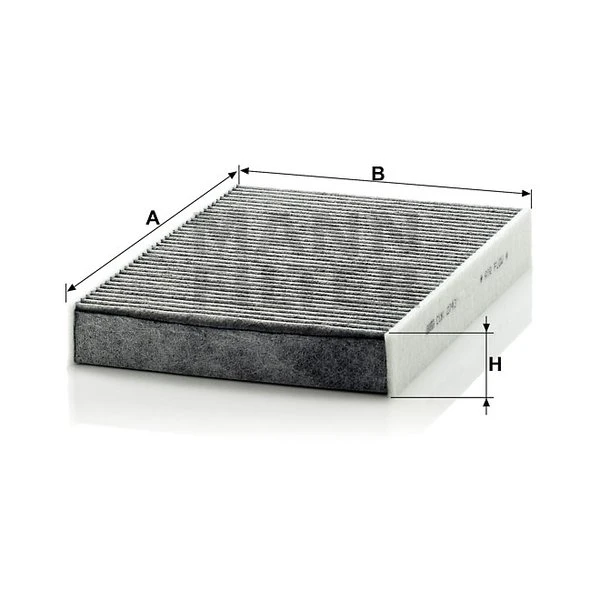 Kabínový filter MANN FILTER CUK 2743