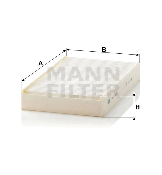 Kabínový filter MANN FILTER CU 26 004