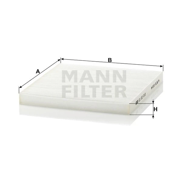 Kabínový filter MANN FILTER CU 22 010