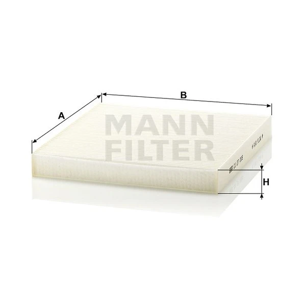 Kabínový filter MANN FILTER CU 27 008
