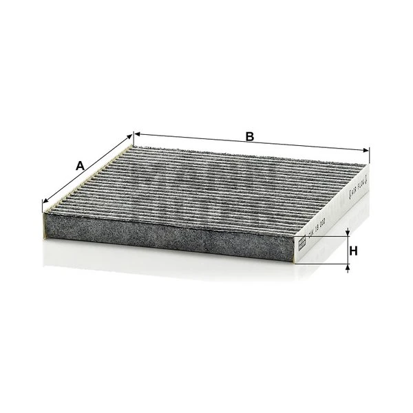 Kabínový filter MANN FILTER CUK 18 002