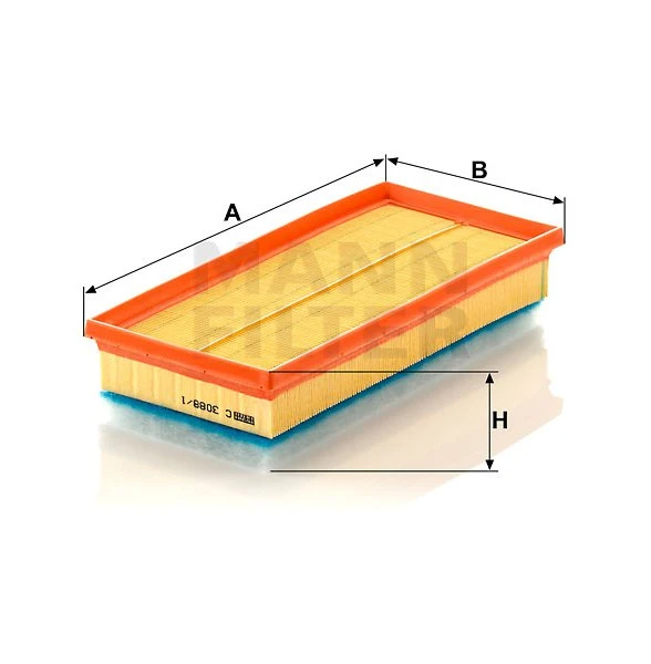 Vzduchový filter MANN FILTER C 3088/1