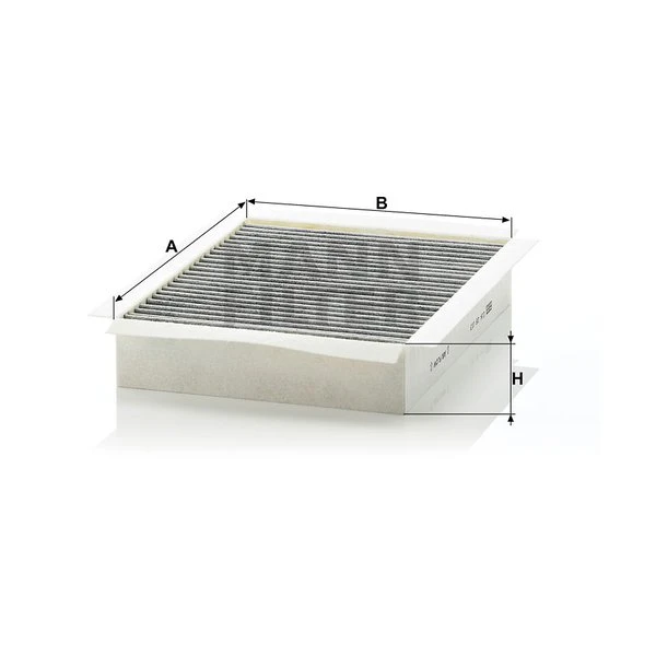 Kabínový filter MANN FILTER CUK 26 003