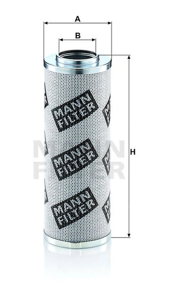 Filter hydrauliky MANN FILTER HD 8002