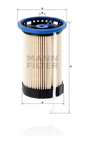 Palivový filter MANN FILTER PU 8014