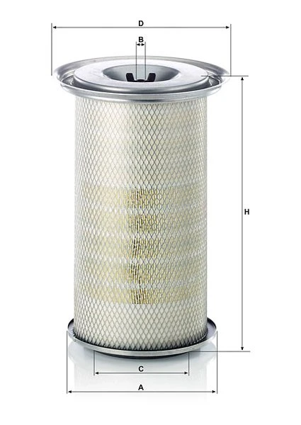 Vzduchový filter MANN FILTER C 24 037