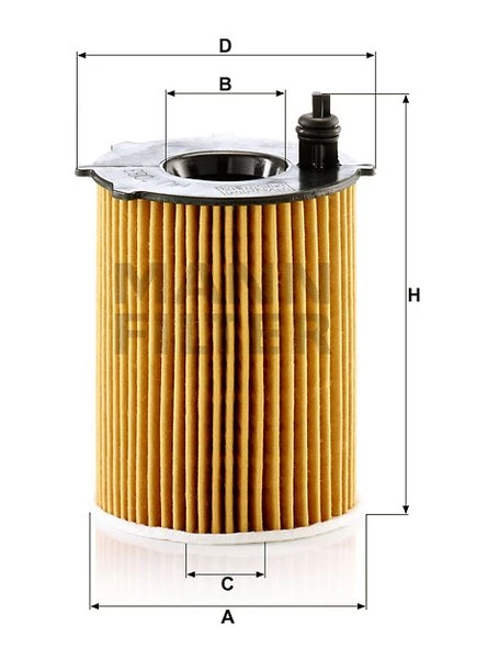 Olejový filter MANN FILTER HU 7033 z