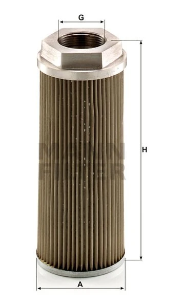 Filter hydrauliky MANN FILTER HD 9210