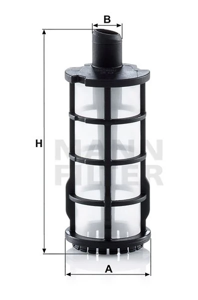 Palivový filter MANN FILTER PU 30/1 x