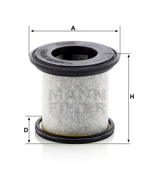 Filter odvzdušňovania MANN FILTER LC 8100