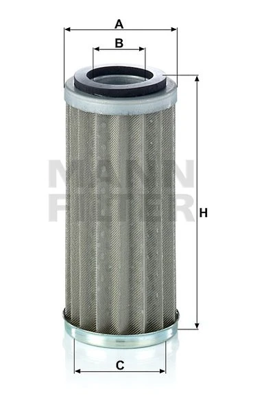 Filter hydrauliky MANN FILTER HD 5002