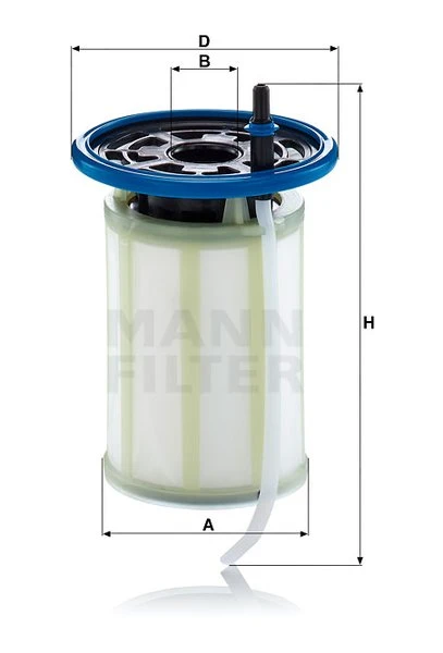 Palivový filter MANN FILTER PU 7019