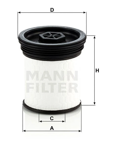 Palivový filter MANN FILTER PU 7006