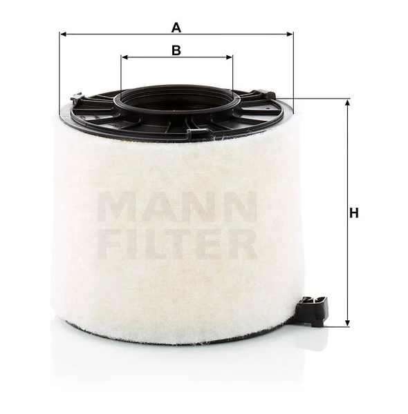 Vzduchový filter MANN FILTER C 17 011