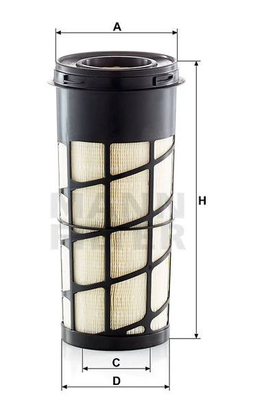Vzduchový filter MANN FILTER C 15 011