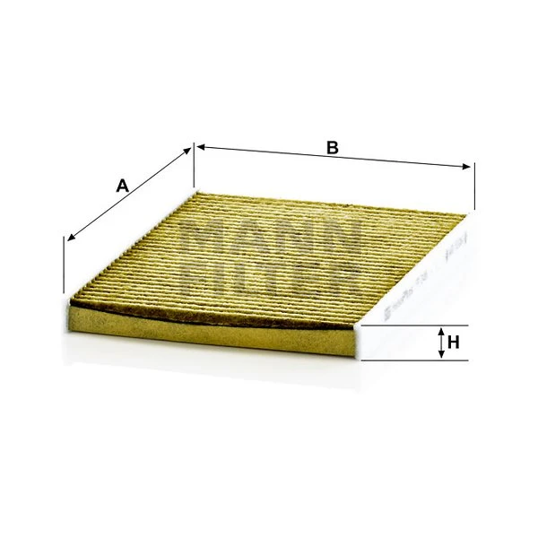 Kabínový filter MANN FILTER FP 2436