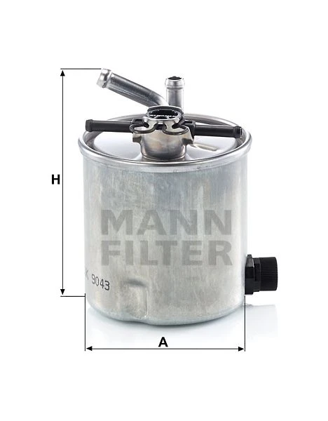 Palivový filter MANN FILTER WK 9043