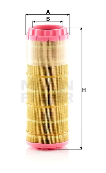 Vzduchový filter MANN FILTER C 12 004