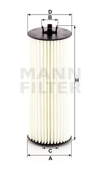 Olejový filter MANN FILTER HU 6008/1 z