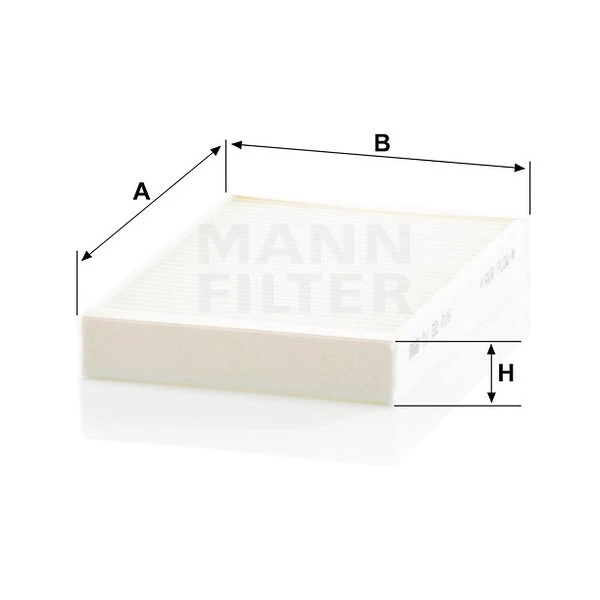 Kabínový filter MANN FILTER CU 22 016