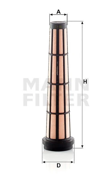 Poistný filter MANN FILTER CF 6002