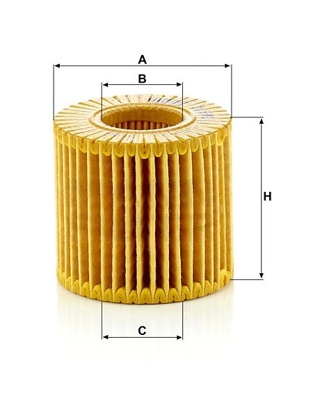 Olejový filter MANN FILTER HU 6006 z