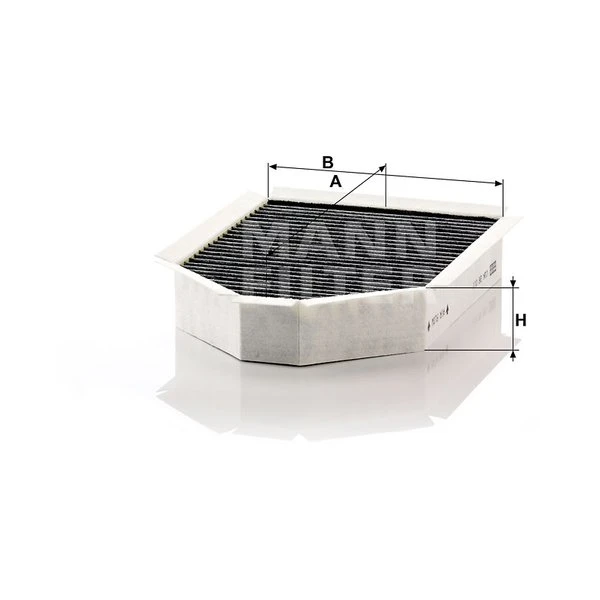 Kabínový filter MANN FILTER CUK 26 011