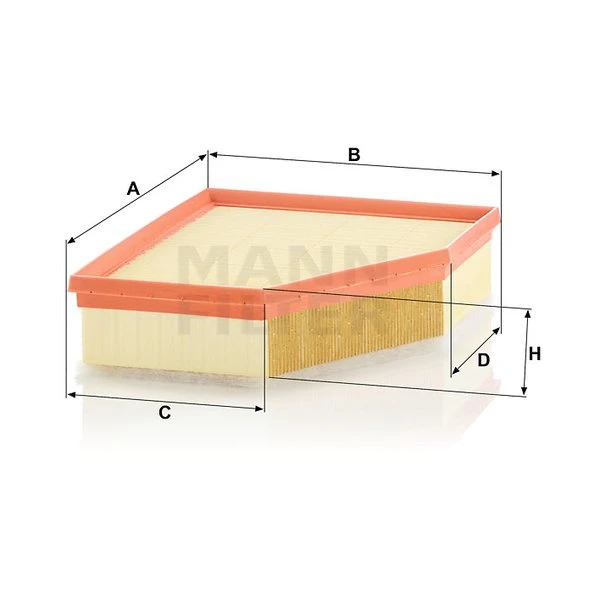 Vzduchový filter MANN FILTER C 28 037
