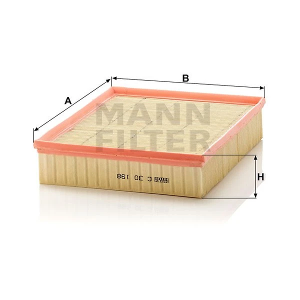 Vzduchový filter MANN FILTER C 30 198