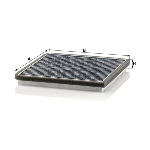 Kabínový filter MANN FILTER CUK 20 010