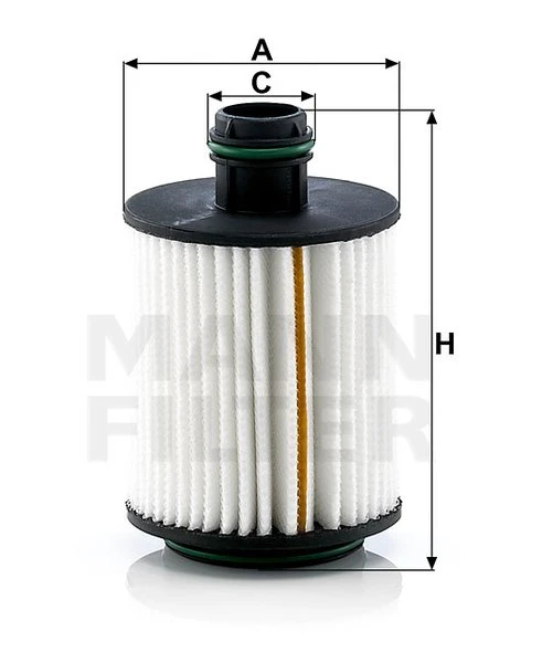 Olejový filter MANN FILTER HU 7004/1 x