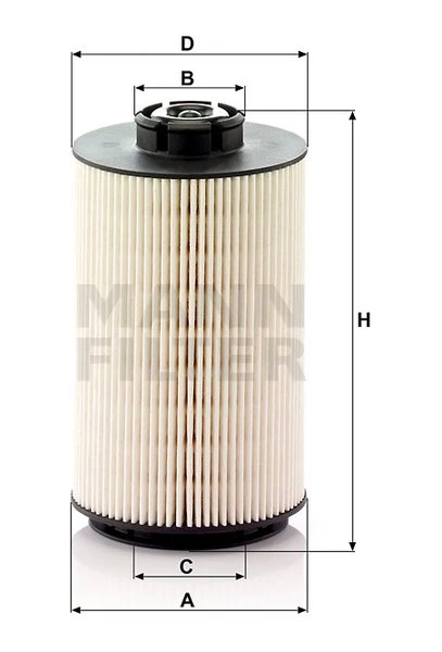 Palivový filter MANN FILTER PU 1058/1 x