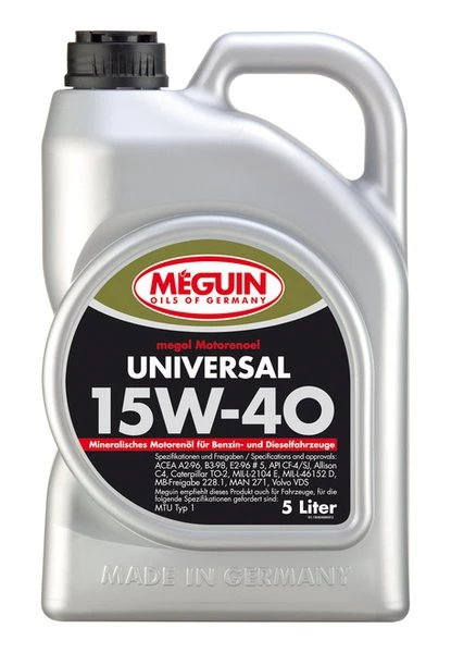 MEGOL MOTORENOEL UNIVERSAL 15W-40 - 5l