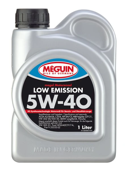 MEGOL MOTORENOEL LOW EMISSION 5W-40 - 1l