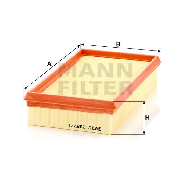 Vzduchový filter MANN FILTER C 2987/1