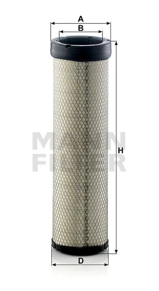 Poistný filter MANN FILTER CF 14 002