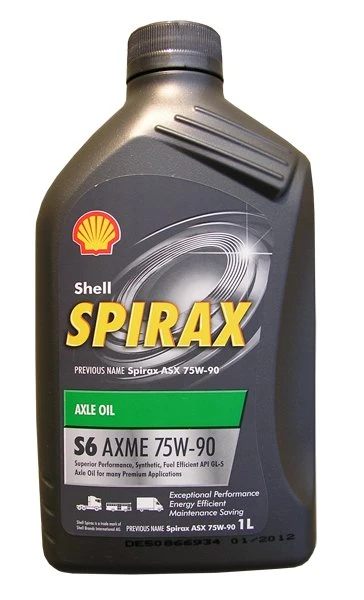 SHELL SPIRAX S6 AXME 75W-90 - 1l