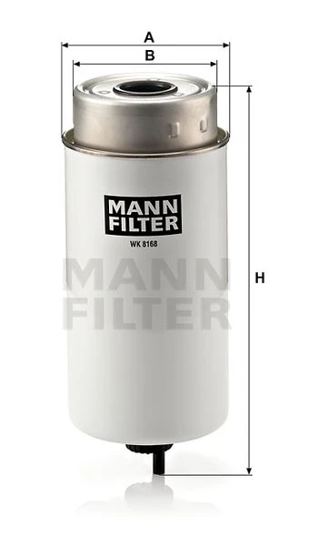 Palivový filter MANN FILTER WK 8168