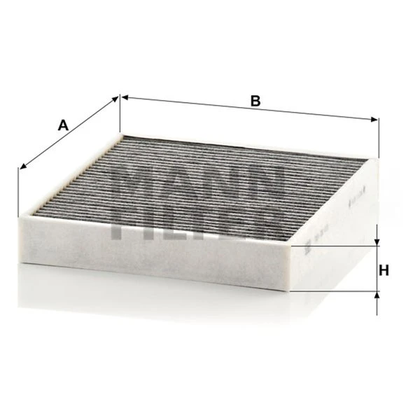 Kabínový filter MANN FILTER CUK 26 010