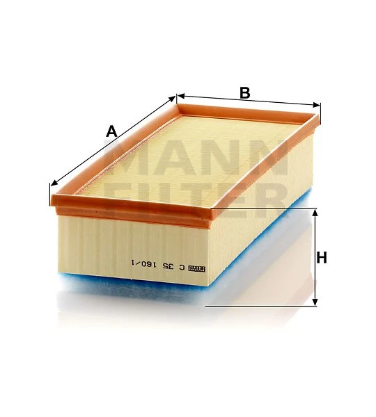 Vzduchový filter MANN FILTER C 35 160/1