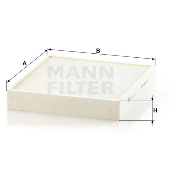 Kabínový filter MANN FILTER CU 26 010