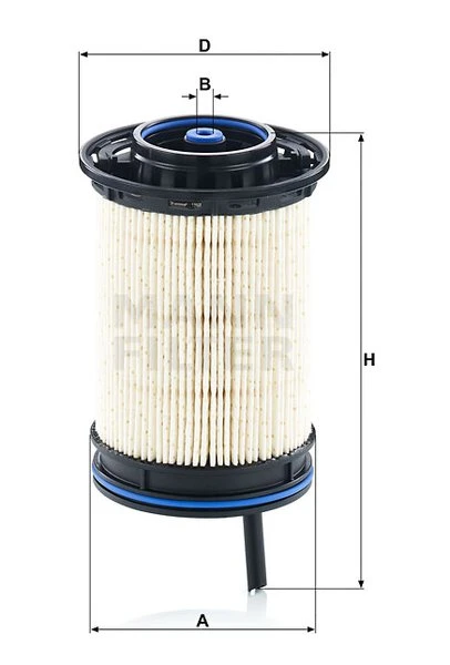 Palivový filter MANN FILTER PU 10 011 z