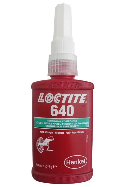 Loctite 640 50ml - upevňovač valcových dielov, pomalé vytvrdzovanie
