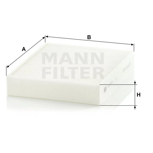 Kabínový filter MANN FILTER CU 25 001