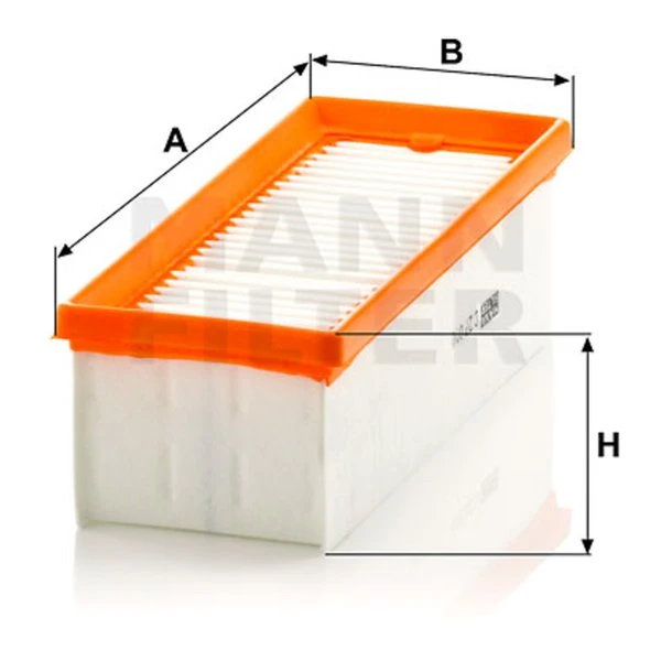 Vzduchový filter MANN FILTER C 27 010