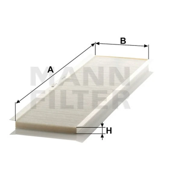 Kabínový filter MANN FILTER CU 91 001